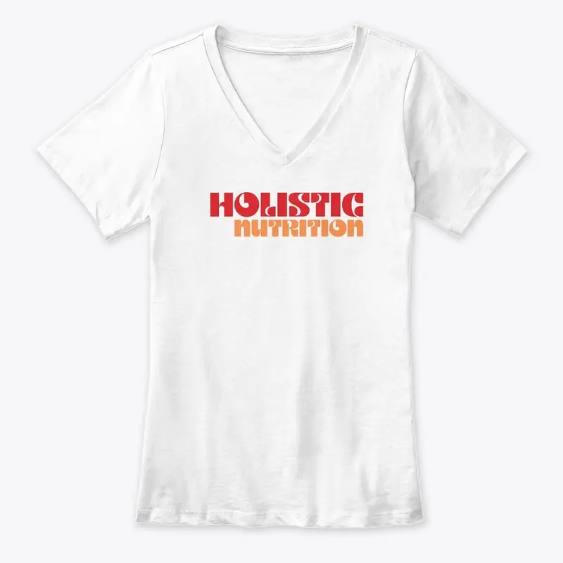 Holistic Nutrition V-Neck Women's Tee