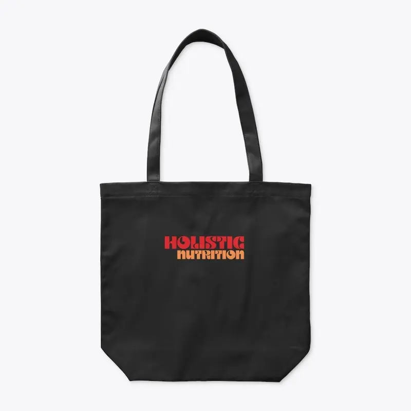 Holistic Nutrition Black Tote or Gym Bag