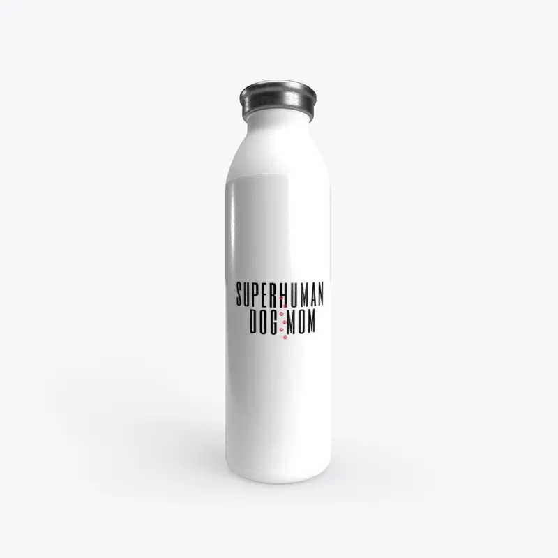 Superhuman Dog Mom Water Bottle